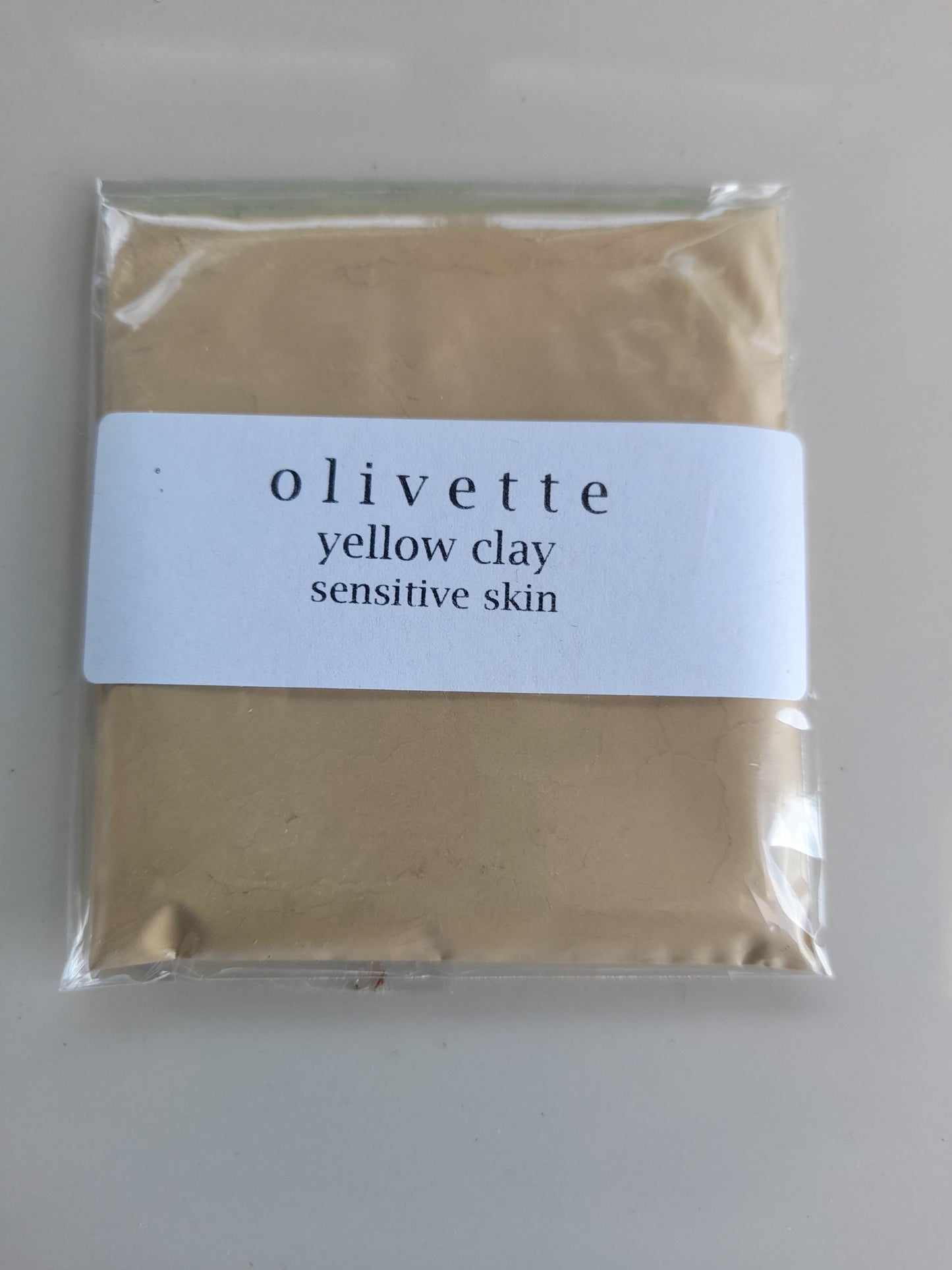 Clay Face Mask - Yellow Clay